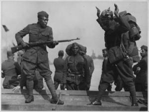 African American Soldier 505th Engineers